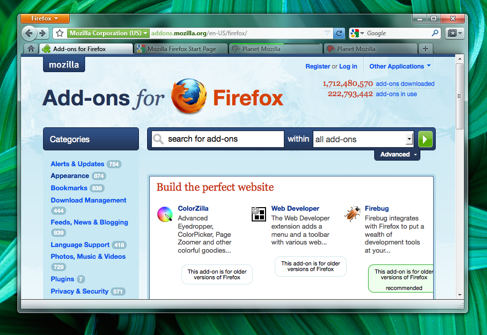 Add firefox